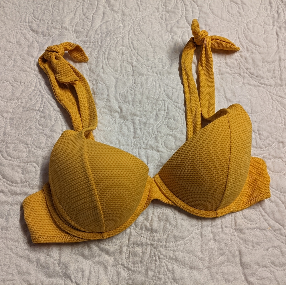 Sunny Yellow Bathing Suit Top